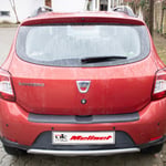 Dacia Sandero Stepway Mat Siyah Arka Tampon Eşiği 2012-2020 Yılı ve Arasına Uyumludur