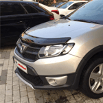 Dacia Sandero Stepway Ön Kaput Rüzgarlığı 2012-2020 Yılı ve Arasına Uyumludur