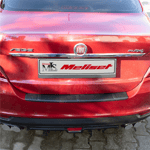 Fiat Egea Mat Siyah Arka Tampon Eşiği Koruma 2016 Yılı ve Sonrasına Uyumludur