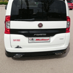 Fiat Fiorino Çift Egzoz Arka Karlık 2008 Yılı ve Sonrasına Uyumludur