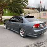 Honda Civic Arka Cam Üstü Spoiler 2001-2006 Yılı ve Arasına Uyumludur