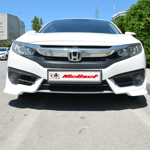 Honda Civic FC5 Ön Tampon Kaşı 2 Parça 2016-2021 Yılı ve Arasına Uyumludur