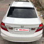 Honda Civic İnce Model Arka Cam Üstü Spoiler 2012-2016 Yılı ve Arasına Uyumludur