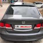Honda Civic İnce Model Arka Cam Üstü Spoiler 2006-2012 Yılı ve Arasına Uyumludur
