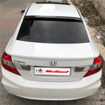 Honda Civic İnce Model Arka Cam Üstü Spoiler 2012-2016 Yılı ve Arasına Uyumludur