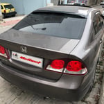 Honda Civic İnce Model Arka Cam Üstü Spoiler 2006-2012 Yılı ve Arasına Uyumludur