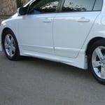 Honda Civic Mügen Model Yan Marşpiel 2007-2011 Yılı ve Arasına Uyumludur