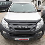 Isuzu D-max Ön Kaput Rüzgarlığı 2012-2017 Yılı ve Arasına Uyumludur