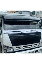 Isuzu Nkr Low Ön Cam Güneşliği Parlak Siyah 2006-2009 Arası Uyumlu