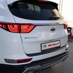 Kia Sportage Parlak Siyah Arka Tampon Eşiği 2016-2018 Yılı ve Arasına Uyumludur