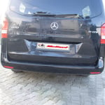 Mercedes Benz Vito W447 Mat Siyah Arka Tampon Eşiği  2015-2020 Arasına Uyumludur