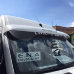 Mercedes Sprinter W906 Yazılı Ön Cam Güneşlik 2006 Yılı ve Sonrasına Uyumludur