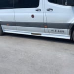 Mercedes Sprinter W907 345 cm Kulaklı Yan Marşpiel 2019 Yılı ve Sonrasına Uyumludur