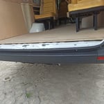 Mercedes Sprinter W907 Mat Siyah Arka Tampon Eşiği 2018 Yılı ve Sonrasına Uyumludur