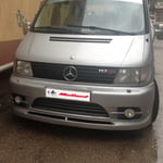 Mercedes Vito W638 Özel Ön Tampon Geçme 1996-2003 Yılı ve Arasına Uyumludur