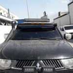 Mitsubishi L200 Işılı Ön Siperlik 2005-2014 Yılı ve Arasına Uyumludur