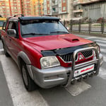 Mitsubishi L200 Ön Kaput Rüzgarlığı 1996-2006 Yılı ve Arasına Uyumludur