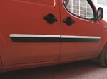 OMSA Fiat Doblo Facelift Krom Yan Kapı Çıtası 4 Parça Dar Model 2006-2010 Arası
