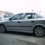 Opel Astra G HB Yan Marşpiel 2001-2009 Yılı ve Arasına Uyumludur