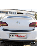 Opel Astra J Arka Tampon Eşiği Mat Siyah 2012-2018 Arası Uyumlu