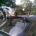 Peugeot 207 Cam Üstü Spoiler 2006 Yılı ve Sonrasına Uyumludur