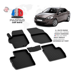 Peugeot 301 Ferrous 4D Havuzlu Kauçuk Paspas 2013 ve Üstü