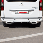 Peugeot Partner Tepee Arka Difrizör 2008-2018 Yılı ve Arasına Uyumludur