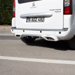 Peugeot Partner Tepee Arka Difrizör 2008-2018 Yılı ve Arasına Uyumludur