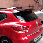 Renault Clio 4 Cam Üstü Spoiler 2012-2018 Yılı ve Arasına Uyumludur