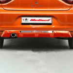 Renault Clio 5 Arka Difüzör 2019-2025 Yılı ve Arasına Uyumludur (EGZOZ UCU HEDİYE)