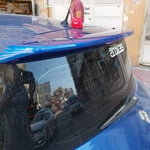 Renault Megane 2 HB Cam Üstü Işıksız Spoiler 2004-2010 Yılı ve Arasına Uyumludur