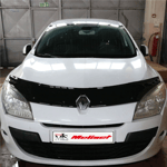 Renault Megane 3 Ön Kaput Rüzgarlığı 2009-2016 Yılı ve Arasına Uyumludur