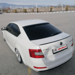 Skoda Octavia Arka Cam Üstü Spoiler 2013-2019 Yılı ve Arasına Uyumludur