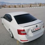 Skoda Octavia Arka Cam Üstü Spoiler 2013-2019 Yılı ve Arasına Uyumludur