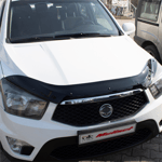 Ssangyong Korando-Actyon Sport Ön Kaput Rüzgarlığı 2012-2016 Yılı ve Arasına Uyumludur