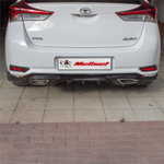 Toyota Auris 2 Arka Difizör 2016 Yılı ve Sonrasına Uyumludur