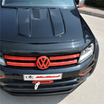 Volkswagen Amarok Ön Kaput Rüzgarlığı 2010-2020 Yılı ve Arasına Uyumludur