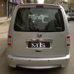 Volkswagen Caddy Arka Tampon Geçme 2003-2010 Yılı ve Arasına Uyumludur