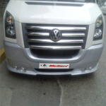 Volkswagen Crafter Çift Sisli Ön Tampon Geçme 2006-2012 Yılı ve Arasına Uyumludur