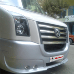 Volkswagen Crafter Çift Sisli Ön Tampon Geçme 2006-2012 Yılı ve Arasına Uyumludur