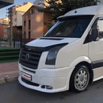 Volkswagen Crafter Ön Kaput Rüzgarlığı 2006-2012 Yılı ve Arasına Uyumludur