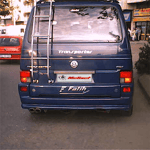Volkswagen Transporter T4 Arka Tampon Geçme 1995-2003 Yılı ve Arasına Uyumludur