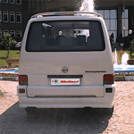Volkswagen Transporter T4 Arka Tampon Geçme 1995-2003 Yılı ve Arasına Uyumludur