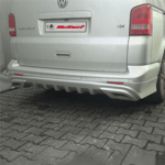 Volkswagen Transporter T5 Çift Egzoz Arka Karlık 2003-2014 Yılı ve Arasına Uyumludur