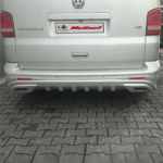 Volkswagen Transporter T5 Çift Egzoz Arka Karlık 2010-2014 Yılı ve Arasına Uyumludur