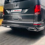 Volkswagen Transporter T6 Sensörsüz Sport Line Arka Karlık 2015-2024 Yılı ve Arasına Uyumludur