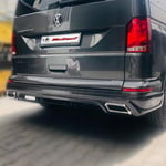 Volkswagen Transporter T6 Sensörsüz Sport Line Arka Karlık 2015-2024 Yılı ve Arasına Uyumludur