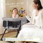  Huggy Handy Portatif Alüminyum Katlanabilir Beşik