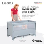  Huggy Looks 5 In 1 Anne Yani Park Yatak Oyun Parkı(Yatak Hediyeli)