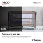  Huggy Napp 6 In 1 Anne Yani Park Yatak Oyun Parkı 70X120 XL